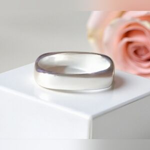 Sterling Silver Square ring